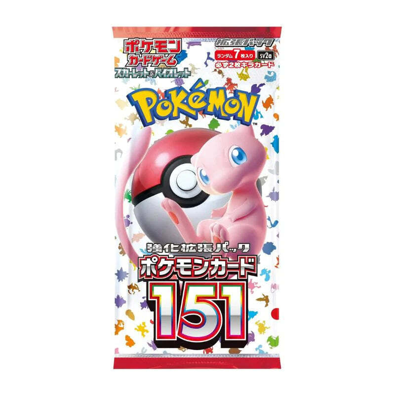 Japanese 151 Booster Pack